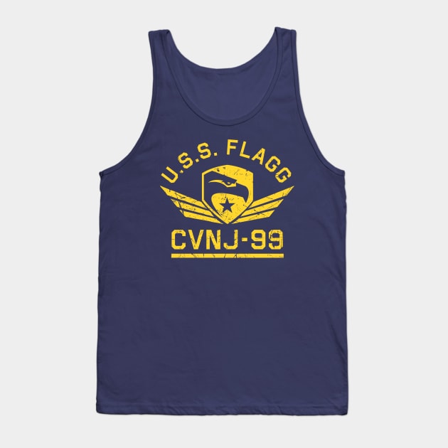 USS Flagg Crewman Tank Top by PopCultureShirts